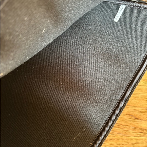 INIT Dark Brown Laptop Computer Sleeve - Dimensions are 16" x 11" 1/2 x 1" - Picture 2 of 3